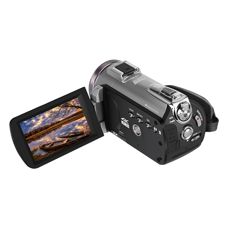ORDRO AZ50 wifi Real 4K 30FPS видеокамера H.265 видео формат поддержка подключения стерео