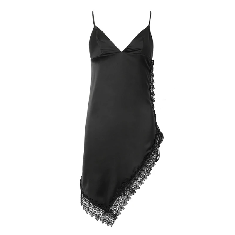 Sexy Night Dress Women Lingerie Solid Sling V Neck Hollow Out Sleepdress Lace Slit Fashion Elegant Backless Home Life Dress
Sexy Night Dress Women Lingerie Solid Sling V Neck Hollow Out Sleepdress Lace Slit Fashion Elegant Backless Home Life Dress