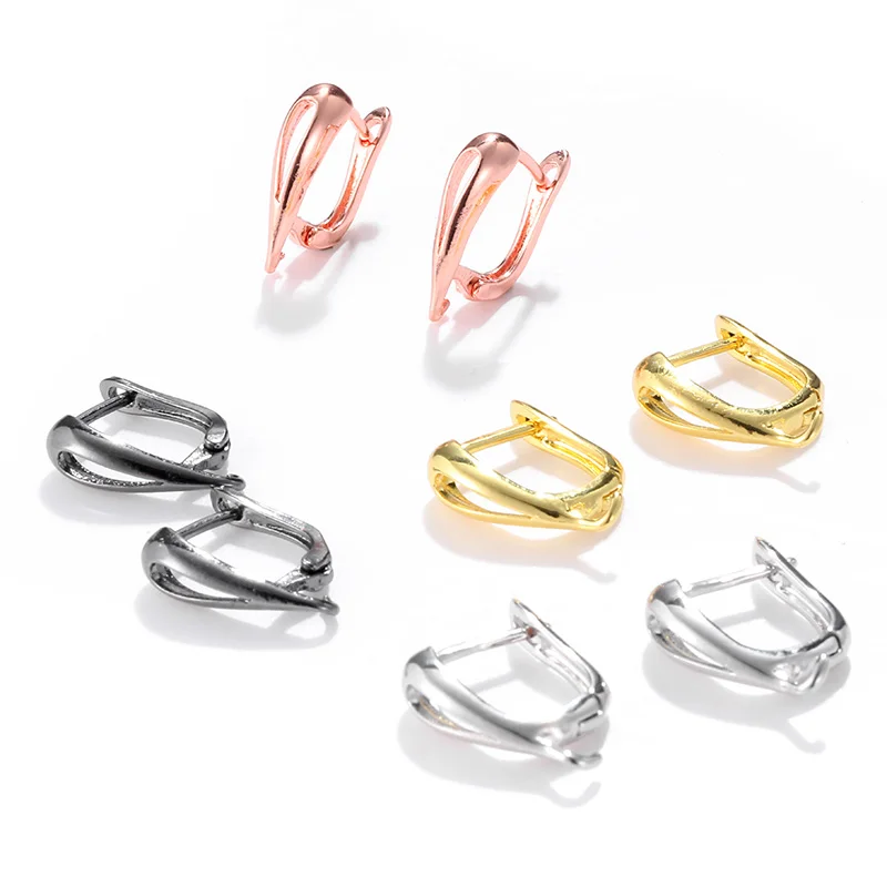 JunKang 1pair drop shaped hollow stud earrings Accessories for jewelry making women charm DIY handmade materials
JunKang 1pair drop shaped hollow stud earrings Accessories for jewelry making women charm DIY handmade materials
