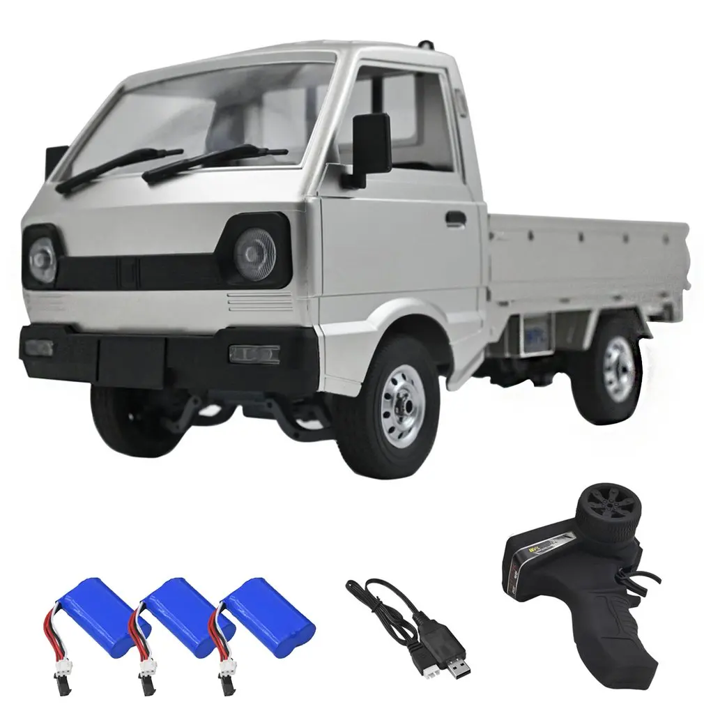 WPL D12 1/10 2WD RC Car Simulation Drift Truck Brushed 260 motor Climbing Car LED Light On-road RC Car Toys For Boys Kids Gifts
WPL D12 1/10 2WD RC Car Simulation Drift Truck Brushed 260 motor Climbing Car LED Light On-road RC Car Toys For Boys Kids Gifts