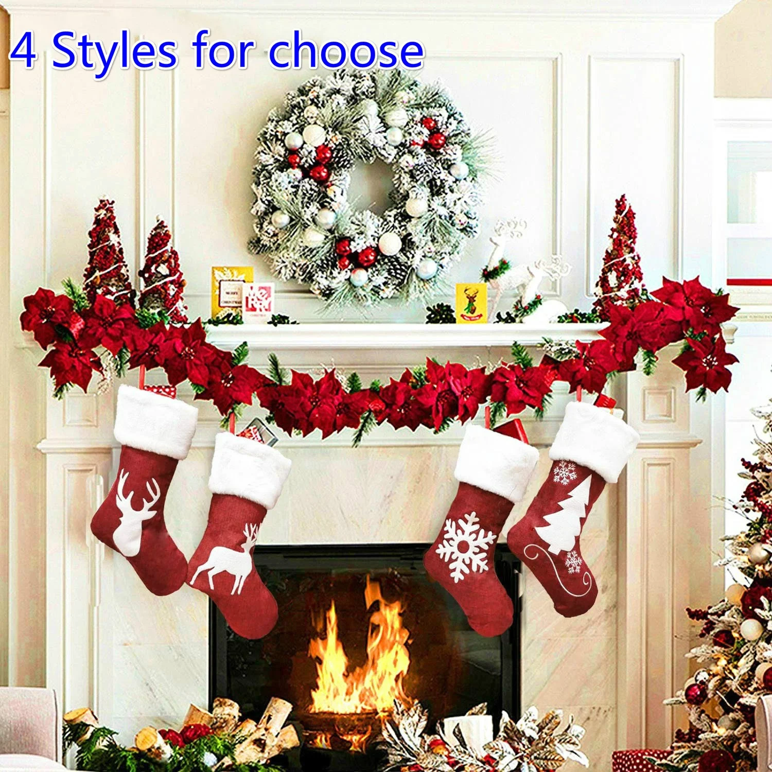 New Year 2021 Gift Bag Christmas Stockings Elk Gift Socks Christmas Lovely Bag for Children Fireplace Tree Christmas Decoration
New Year 2021 Gift Bag Christmas Stockings Elk Gift Socks Christmas Lovely Bag for Children Fireplace Tree Christmas Decoration