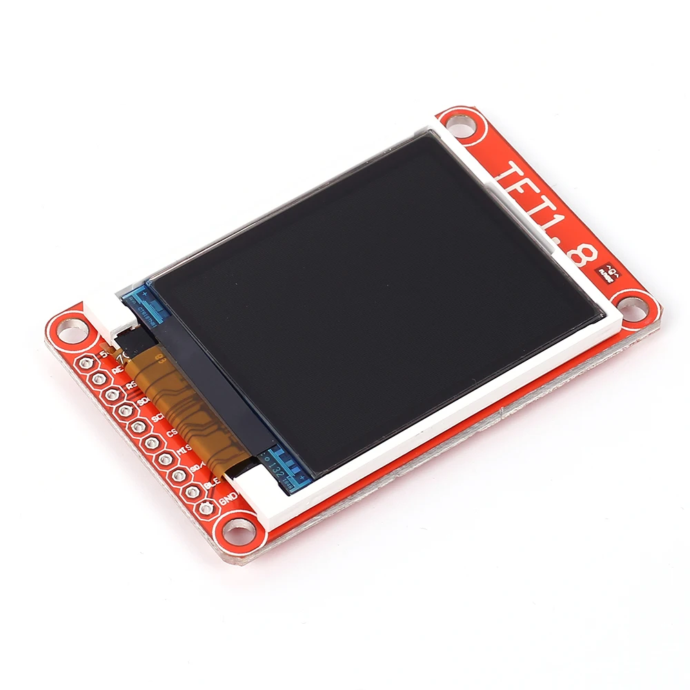 1 8 &quot1 дюймовый TFT ЖК экран ST7735 128x160 точечная матрица Поддержка Micro SD карты для Arduino
