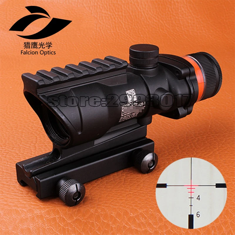 Fyzlcion Hunting ACOG 4X32 Scope Real Fiber Optic Red Green Illuminated Weaver Picatinny Rail Mount Tactical Riflescope For Air
Fyzlcion Hunting ACOG 4X32 Scope Real Fiber Optic Red Green Illuminated Weaver Picatinny Rail Mount Tactical Riflescope For Air