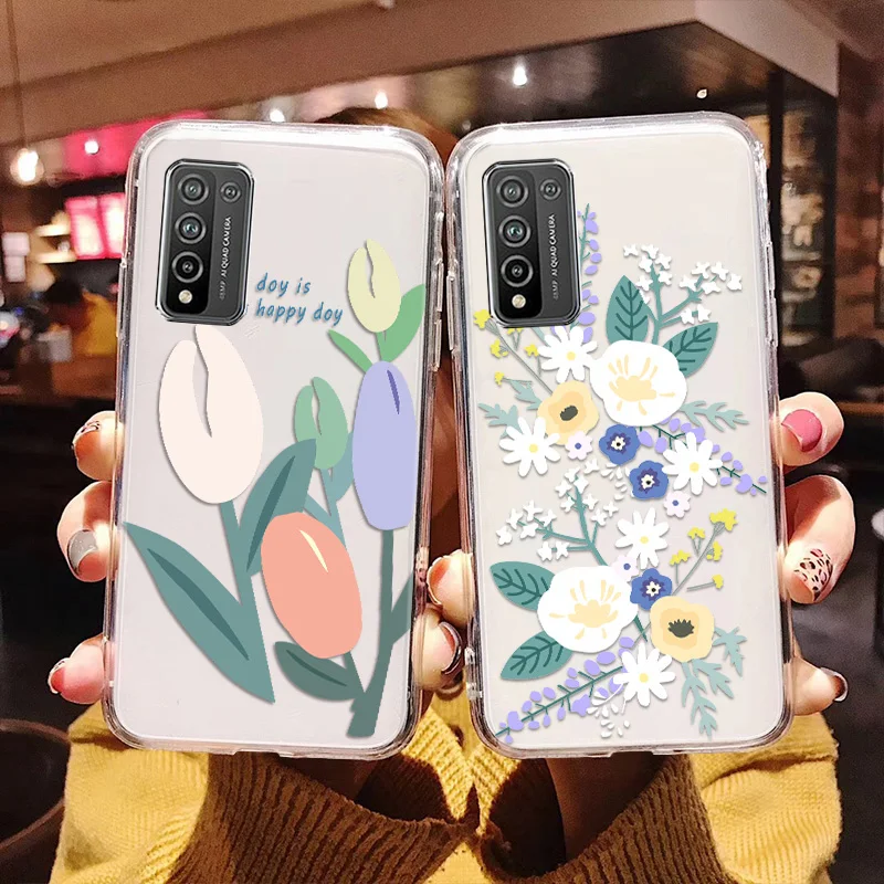 For Honor 10X Lite Case Transparent Flower Cover For Huawei Honor 10i Case Soft Silicone Honor 10 Lite X10 Max Cover Honor10 i X
For Honor 10X Lite Case Transparent Flower Cover For Huawei Honor 10i Case Soft Silicone Honor 10 Lite X10 Max Cover Honor10 i X