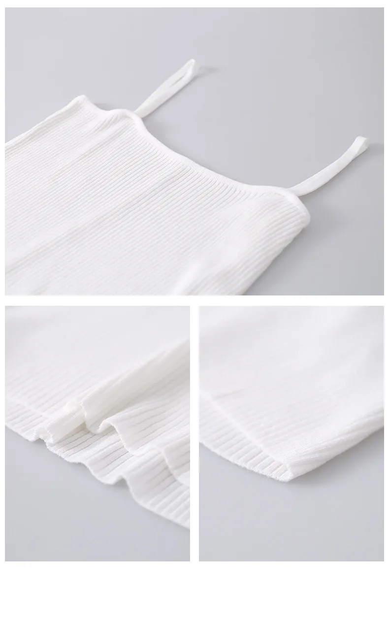 2021 Women Sexy Summer Tops Knitted Women Sleeveless Tank Tops White Cami Women Tops Female
2021 Women Sexy Summer Tops Knitted Women Sleeveless Tank Tops White Cami Women Tops Female