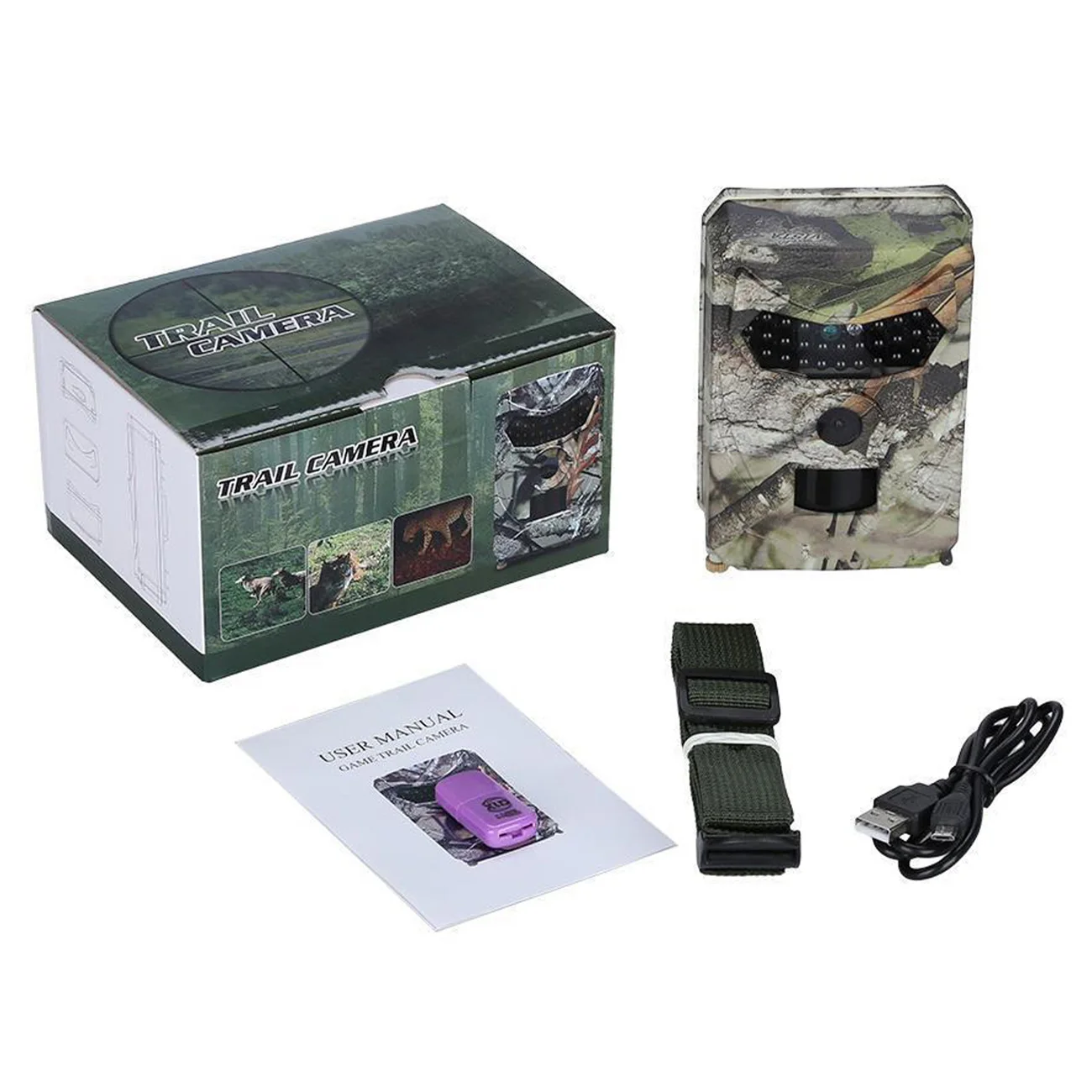 HD IR Wildlife Trail Camera Motion Detection 1080P IP56 Night Vision Security Surveillance Camera For Outdoor Hunting Scouting
HD IR Wildlife Trail Camera Motion Detection 1080P IP56 Night Vision Security Surveillance Camera For Outdoor Hunting Scouting