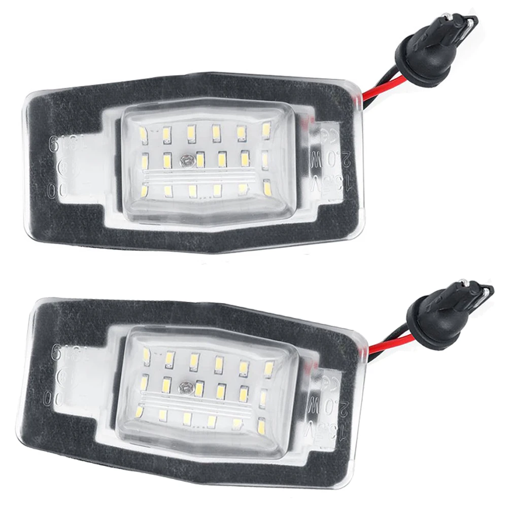 2pcs 18 Led License Plate Light Lamp Error Free Number Bulbs For Mercury Mariner for Mazda Miata MX-5 MPV Protege5 | Автомобили и