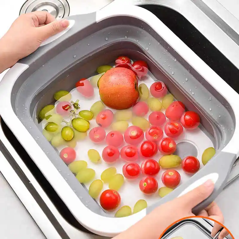 Folding Chopping Blocks Kitchen Gadgets Colander Food Chopping Boards Washing Basket Drain Kitchen Organizer Cutting Boards
Folding Chopping Blocks Kitchen Gadgets Colander Food Chopping Boards Washing Basket Drain Kitchen Organizer Cutting Boards