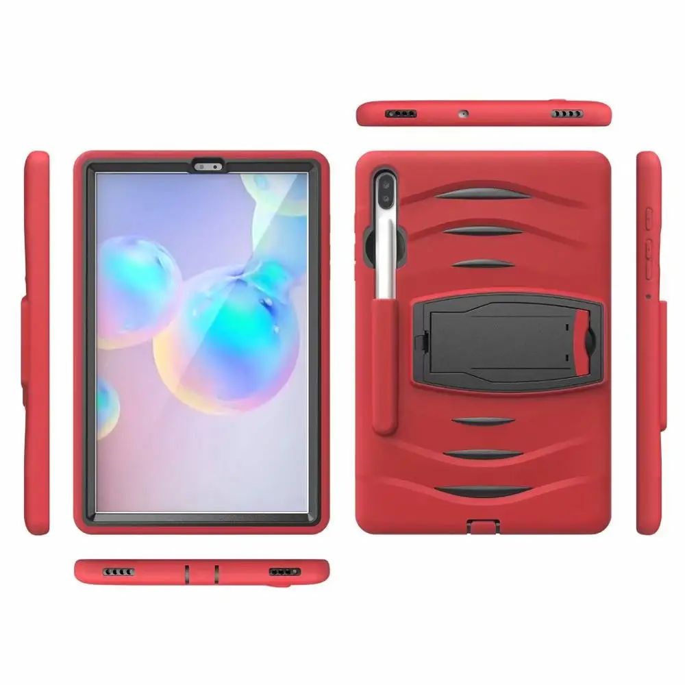 Tablet Shockproof Heavy Duty Armor Case Samsung Galaxy Tab S6 10.5 2019 T860 T865 SM-T860 SM-T865 Color ripple support cover
Tablet Shockproof Heavy Duty Armor Case Samsung Galaxy Tab S6 10.5 2019 T860 T865 SM-T860 SM-T865 Color ripple support cover