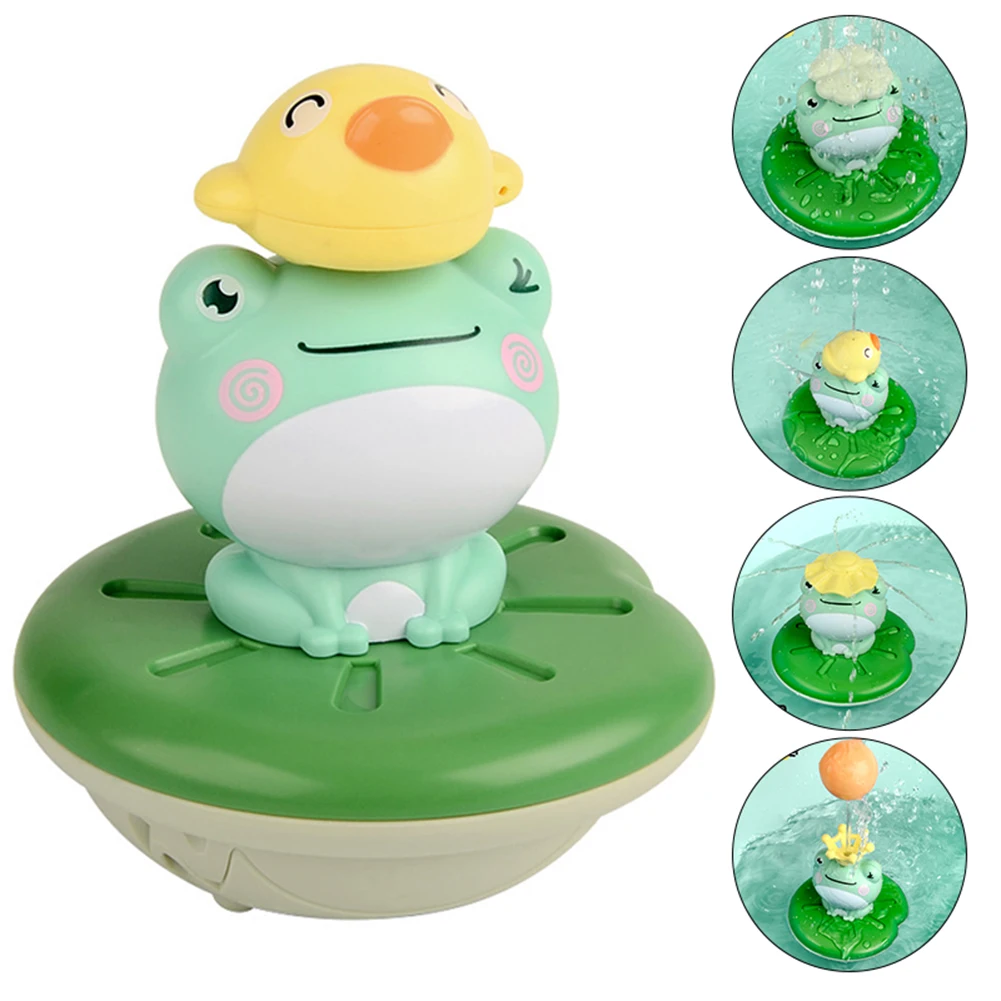 Baby Bath Toys Electric Spray Water Floating Rotation Frog Sprinkler Bathroom Shower Game Gifts Early Education Supplies
Baby Bath Toys Electric Spray Water Floating Rotation Frog Sprinkler Bathroom Shower Game Gifts Early Education Supplies