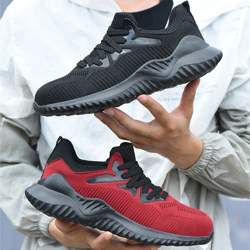 Мужские сетчатые кроссовки светильник легкие рабочие ботинки со стальным носком, дышащие, Нескользящие, большие размеры 36-48, 2020
Мужские сетчатые кроссовки светильник легкие рабочие ботинки со стальным носком, дышащие, Нескользящие, большие размеры 36-48, 2020