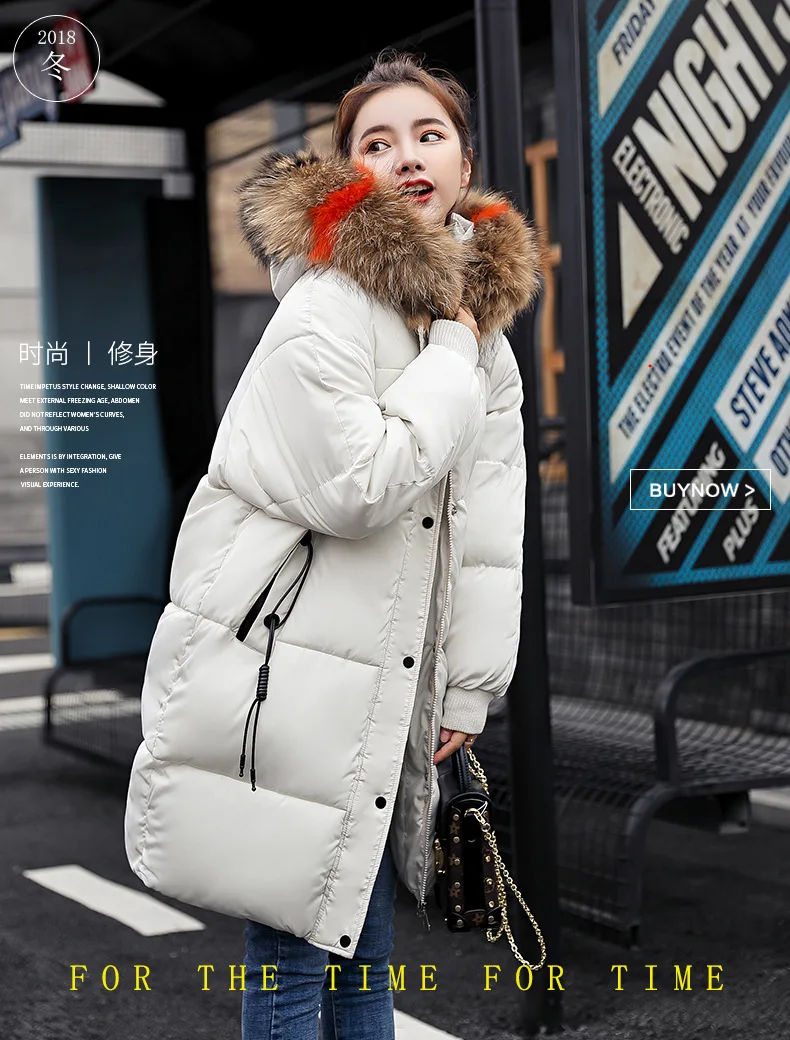 Fashion Big Fur Collar Autumn Coat Womens Winter Jackets New Warm Female Down Parkas Cotton Padded Jacket Women Hooded Coat
Fashion Big Fur Collar Autumn Coat Womens Winter Jackets New Warm Female Down Parkas Cotton Padded Jacket Women Hooded Coat