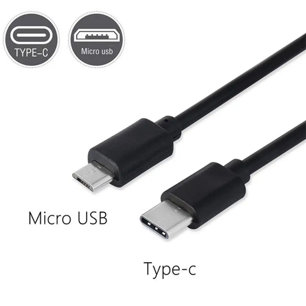 USB Type C Male To Micro Usb OTG Cable Fast Charging Mobile Phone Charger Cable For Xiaomi Huawei 30cm/100cm
USB Type C Male To Micro Usb OTG Cable Fast Charging Mobile Phone Charger Cable For Xiaomi Huawei 30cm/100cm