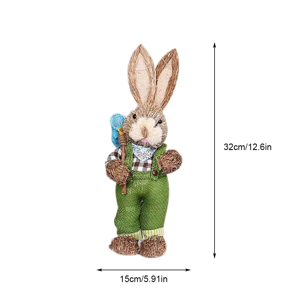 2021 Easter Simulation Bunny Home Garden Bunny Decoration Creative Straw Bunny Ornament Simulated Rabbit Decor Garden Decoration
2021 Easter Simulation Bunny Home Garden Bunny Decoration Creative Straw Bunny Ornament Simulated Rabbit Decor Garden Decoration