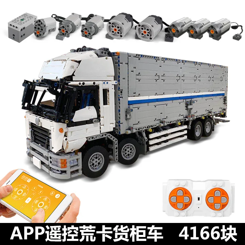 MOULD KING The ARAKAWAS Tow Wing Body Container Truck Tatra Model High-Tech Building Blocks Toys Kids Educational Toys Gifts
MOULD KING The ARAKAWAS Tow Wing Body Container Truck Tatra Model High-Tech Building Blocks Toys Kids Educational Toys Gifts