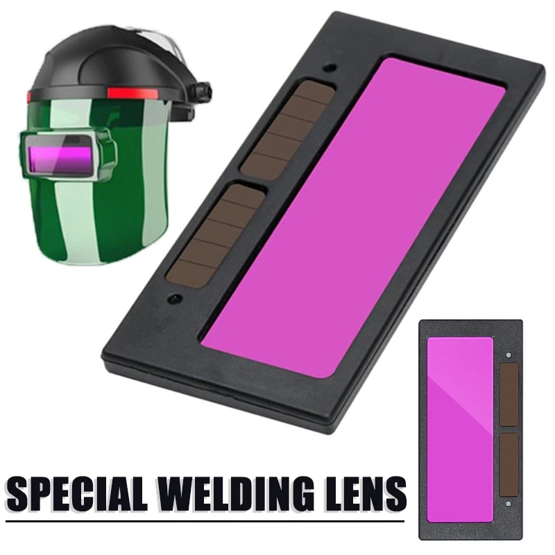 Solar Automatic Darkening Welding Helmet Len Welder Cap Filter Lens Shade Eyes Protector Special Welding Lens For Welding Mask
Solar Automatic Darkening Welding Helmet Len Welder Cap Filter Lens Shade Eyes Protector Special Welding Lens For Welding Mask