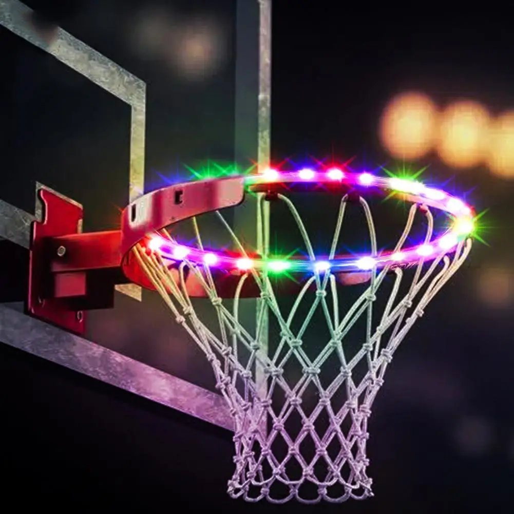 Basketball Hoop Light Battery-powered Remote Control Flexible Basketball Rim LED Light
Basketball Hoop Light Battery-powered Remote Control Flexible Basketball Rim LED Light