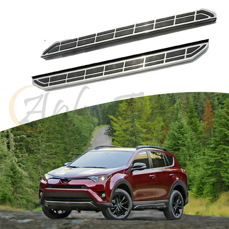 Новые боковые ступени подходят для 2016-2018 Toyota RAV4, подножка Nerf, платформа 
Новые боковые ступени подходят для 2016-2018 Toyota RAV4, подножка Nerf, платформа