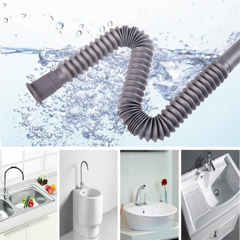 

Гибкая водопроводная труба, дренажные трубы, удлиненные дезодоранты, Длинные водопроводные трубы, водопроводные шланги