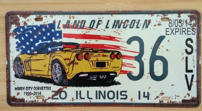 Hot sale Car No. License Metal Plates Plaques Vintage Metal tin sign Bar Wall art craft painting metal art for decorating house
Hot sale Car No. License Metal Plates Plaques Vintage Metal tin sign Bar Wall art craft painting metal art for decorating house