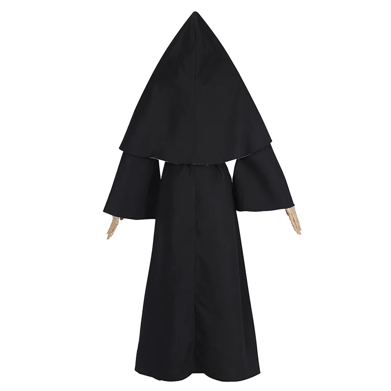 Unisex Movie&TV Cosplay Costume Mask Halloween Party Costume Props Novelty Adult Long Black Scary Nuns Haunted House Clothes
Unisex Movie&TV Cosplay Costume Mask Halloween Party Costume Props Novelty Adult Long Black Scary Nuns Haunted House Clothes