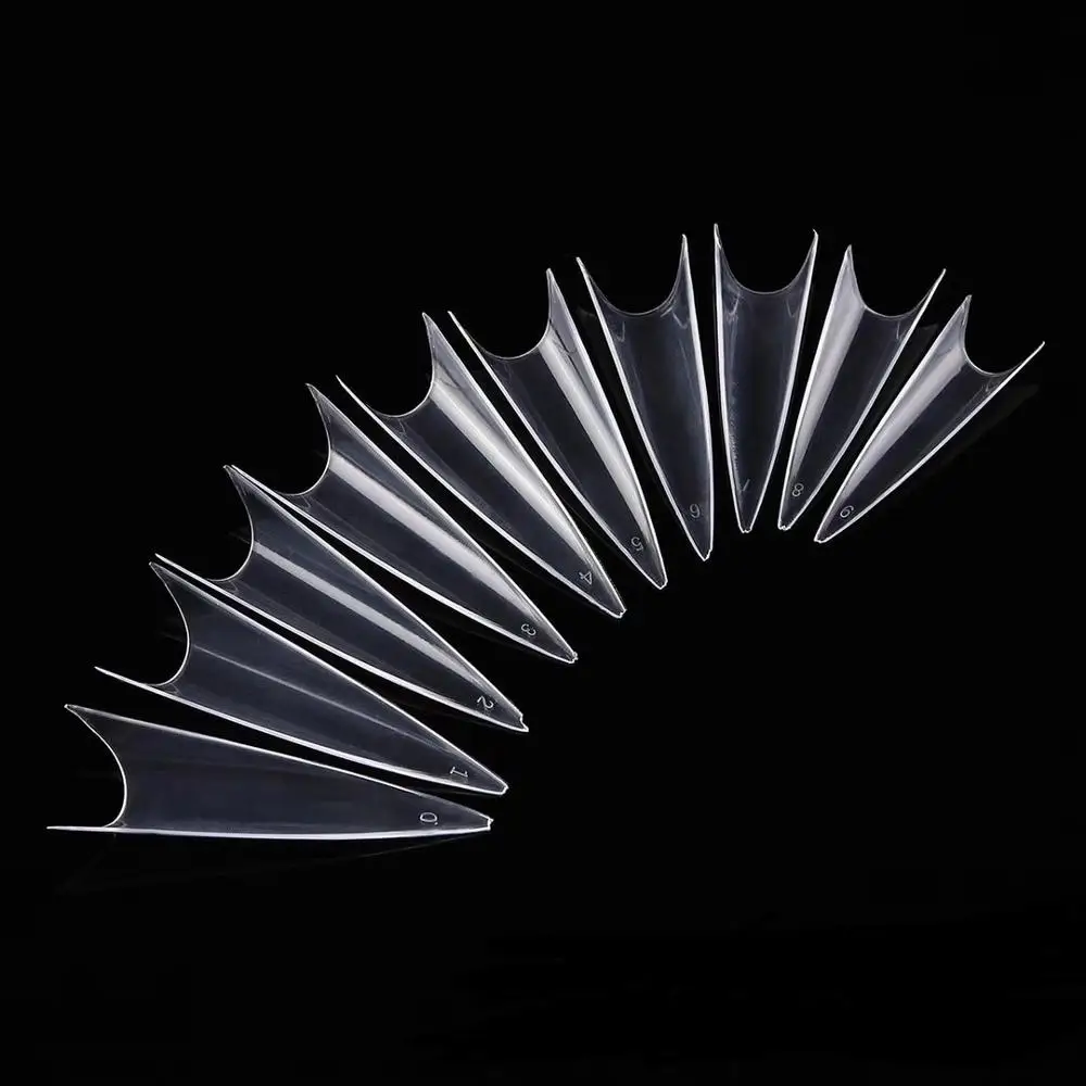 new100/600 Pcs False Nail Tips with 10 Sizes Nail Tips Stiletto French Acrylic Fake Nails ABS Tips Artificial 0 -9 Nail
new100/600 Pcs False Nail Tips with 10 Sizes Nail Tips Stiletto French Acrylic Fake Nails ABS Tips Artificial 0 -9 Nail