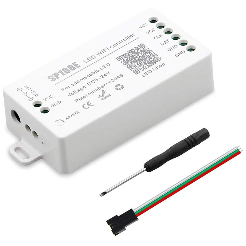 Светодиодсветодиодный лента SP108E WS2812B WS2813 с Wi-Fi и функцией беспроводного управления
Светодиодсветодиодный лента SP108E WS2812B WS2813 с Wi-Fi и функцией беспроводного управления