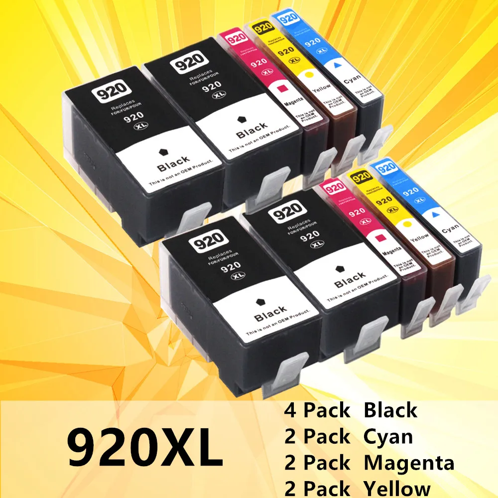 920 compatible ink cartridge for HP 920XL For HP920 for HP Officejet 6000 6500 6500A 7000 7500 7500A printer
920 compatible ink cartridge for HP 920XL For HP920 for HP Officejet 6000 6500 6500A 7000 7500 7500A printer