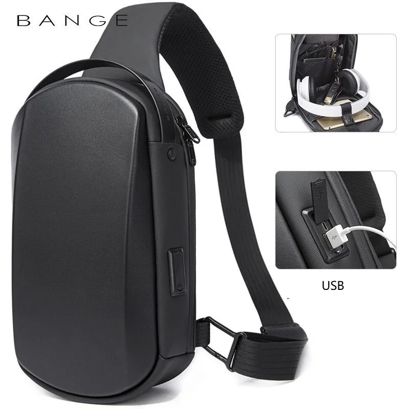 Casual Business Waterproof EVA Hard Shell Chest Bag Fashion Shoulder Crossbody Bag USB Charging Travel Sling Bag
Casual Business Waterproof EVA Hard Shell Chest Bag Fashion Shoulder Crossbody Bag USB Charging Travel Sling Bag