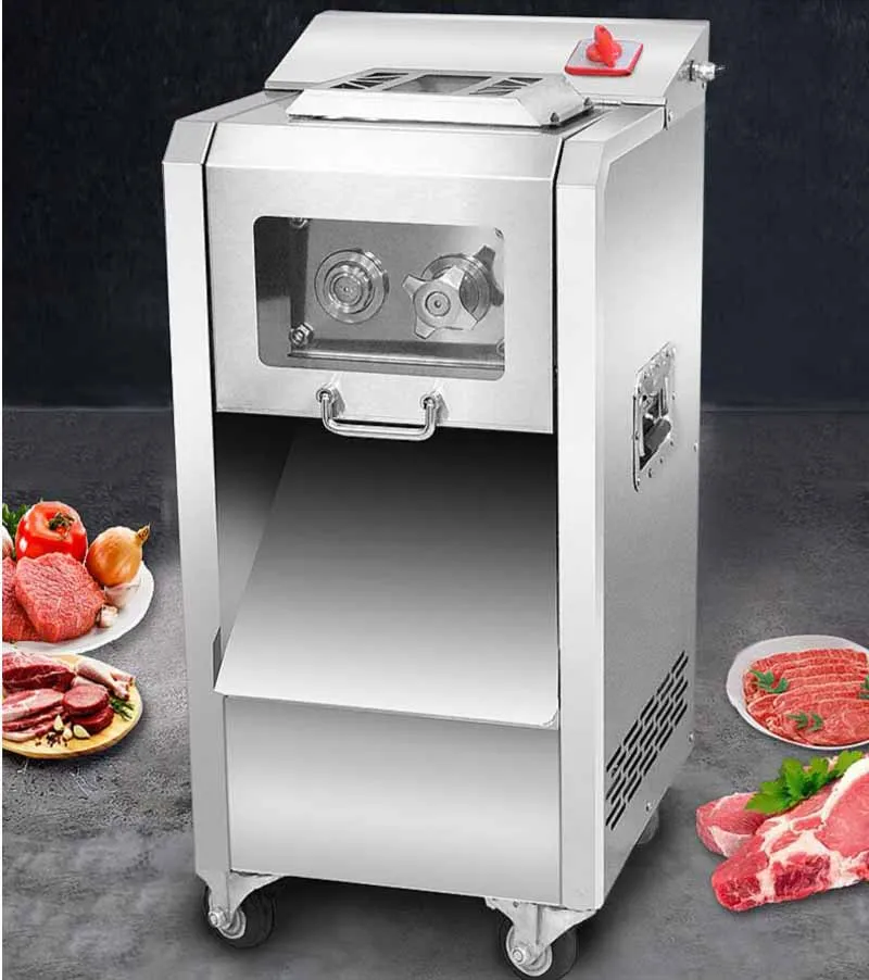 Electric Meat Cutting Machine Professional Stainless Steel Industrial Frozen Meat Slicer 220V Vertical Meat Cutter Slicer
Electric Meat Cutting Machine Professional Stainless Steel Industrial Frozen Meat Slicer 220V Vertical Meat Cutter Slicer