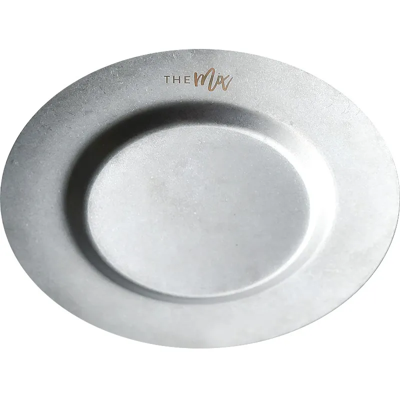 Retro Creativity Plate Sets Stainless Steel Breakfast Dinner Plate Sets Dessert Snack Borden Servies Kitchen Supplies DK50PS
Retro Creativity Plate Sets Stainless Steel Breakfast Dinner Plate Sets Dessert Snack Borden Servies Kitchen Supplies DK50PS