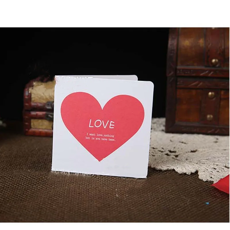 Korean Version Of Blessing Small Greeting Card Fresh Birthday Card Half Fold Special Paper Message Postcard Wholesale Confession
Korean Version Of Blessing Small Greeting Card Fresh Birthday Card Half Fold Special Paper Message Postcard Wholesale Confession