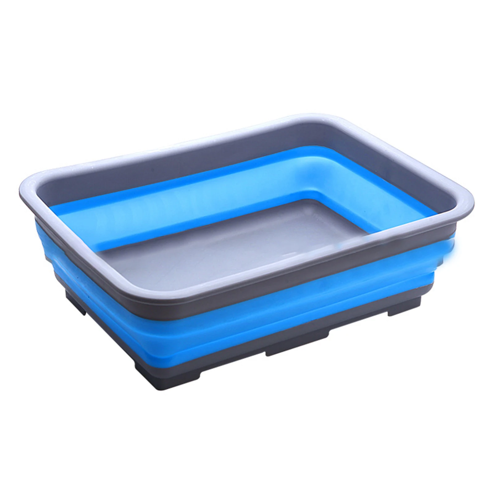 Foldable Square Storage Box Portable Storage Basin Washbasin Multipurpose For Indoor And Outdoor Foldable Washbasin-Blue
Foldable Square Storage Box Portable Storage Basin Washbasin Multipurpose For Indoor And Outdoor Foldable Washbasin-Blue