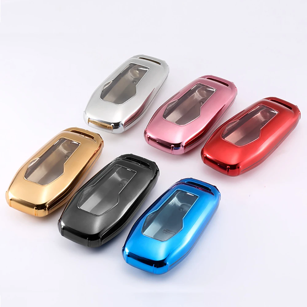 Soft TPU Car Remote Key Case Full Cover For Ford MK3 MK4 MK5 Fiesta Ecosport Kuga Explorer Edge Mustang 3 4 ST Mondeo Key Holder
Soft TPU Car Remote Key Case Full Cover For Ford MK3 MK4 MK5 Fiesta Ecosport Kuga Explorer Edge Mustang 3 4 ST Mondeo Key Holder