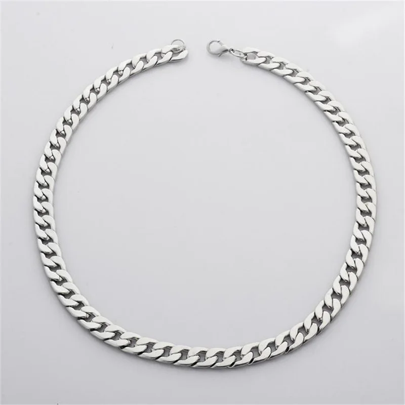 Cuban Link Chain Necklace For Men Punk Stainless Steel Gold Color Male Choker Men's Collar Jewelry Gifts for Him Fashion Jewelry
Cuban Link Chain Necklace For Men Punk Stainless Steel Gold Color Male Choker Men's Collar Jewelry Gifts for Him Fashion Jewelry