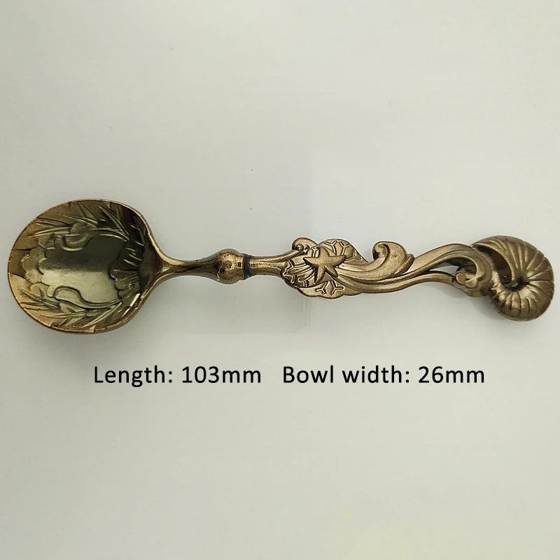 Alloy Occident Retro Coffee Spoons 5Pcs/Set Teaspoon Flatware 4Colors Drink Ice Cream Tools Stirring Spoon Kitchen Accessories 
Alloy Occident Retro Coffee Spoons 5Pcs/Set Teaspoon Flatware 4Colors Drink Ice Cream Tools Stirring Spoon Kitchen Accessories