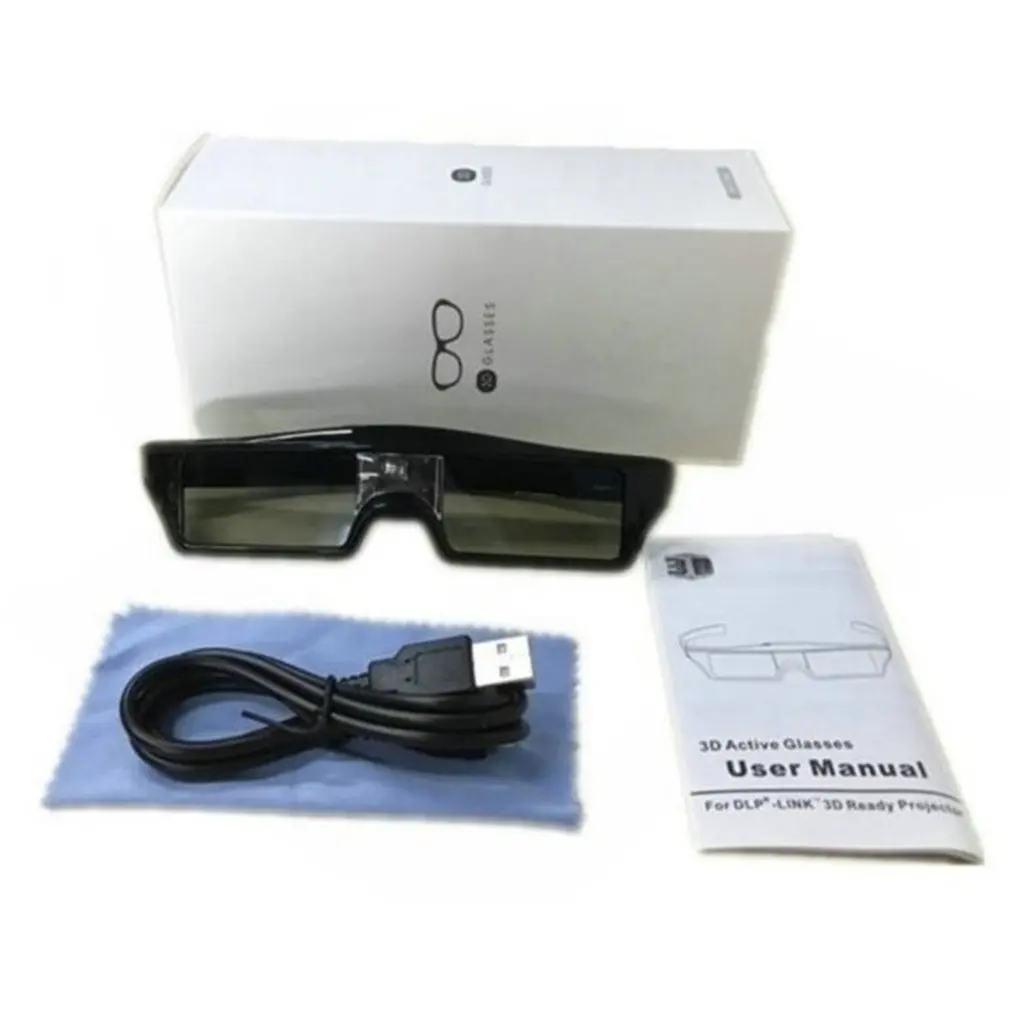 3D Wireless Glasses Rechargeable 3D Active Shutter Glasses Eyewear For DLP 3D Projectors TV Universal Glasses
3D Wireless Glasses Rechargeable 3D Active Shutter Glasses Eyewear For DLP 3D Projectors TV Universal Glasses