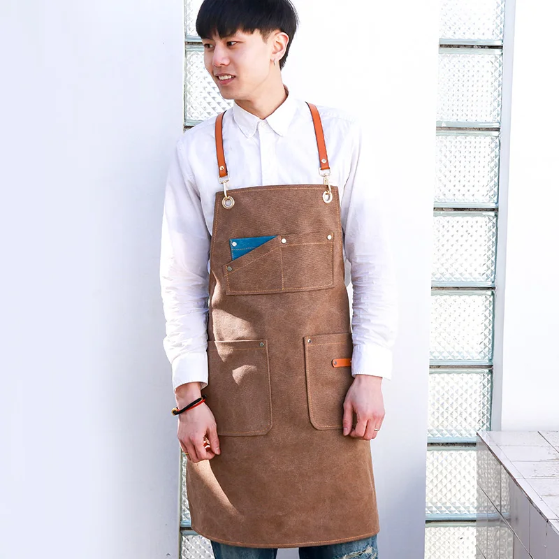 Canvas Apron Unisex Adjustable Hanging Neck Chef Kitchen Aprons Bib Hotel Restaurant Cafe Barber Shop Bakery Bar Waiter Uniform
Canvas Apron Unisex Adjustable Hanging Neck Chef Kitchen Aprons Bib Hotel Restaurant Cafe Barber Shop Bakery Bar Waiter Uniform