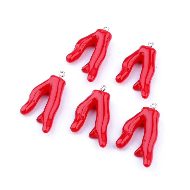 20Pcs/lot Resin Cabochon Red Coral With Hook DIY Jewelry Making Earrings Pendant Scrapbooking Accessories Charms 23*41mm
20Pcs/lot Resin Cabochon Red Coral With Hook DIY Jewelry Making Earrings Pendant Scrapbooking Accessories Charms 23*41mm