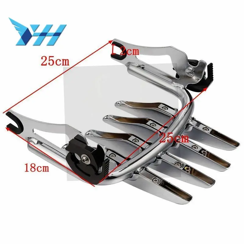 Detachable Stealth Luggage Rack For Touring FLHR FLTR CVO Electra Street Glide Road King Ultra Custom 2009-2017 New 
Detachable Stealth Luggage Rack For Touring FLHR FLTR CVO Electra Street Glide Road King Ultra Custom 2009-2017 New