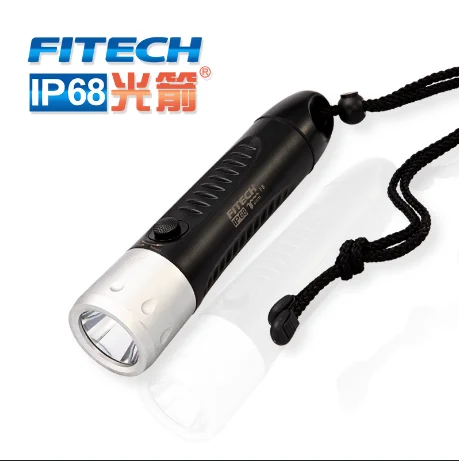 Перезаряжаемый фонарик для дайвинга F8 с LED1000 Люмен T6|professional diving|flashlight t6flashlight