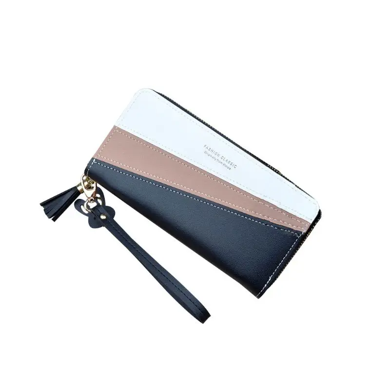 Fashion Lady Women Leather Clutch Wallet Patchwork Long Card Holder Case Tassel Purse Handbag LX9F
Fashion Lady Women Leather Clutch Wallet Patchwork Long Card Holder Case Tassel Purse Handbag LX9F