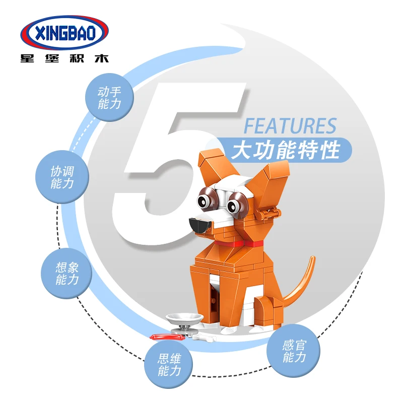 Xingbao Chinese Mini Animals Style 12 in1 Zodiac Building Block Kids Intelligence Education Bricks Toys For Children
Xingbao Chinese Mini Animals Style 12 in1 Zodiac Building Block Kids Intelligence Education Bricks Toys For Children
