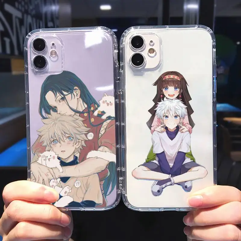 Hunter x Hunters Phone Case Transparent soft For iphone 5 6 7 8 11 12 s c se plus mini x xs xr pro max cover Clear mobile bag
Hunter x Hunters Phone Case Transparent soft For iphone 5 6 7 8 11 12 s c se plus mini x xs xr pro max cover Clear mobile bag