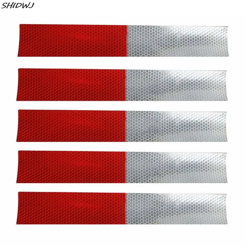 10Pcs Night Driving Safety Secure Red White Sticker Car Reflective Sticker Warning Strip Reflective Truck Auto Supplies 4.5*30cm
10Pcs Night Driving Safety Secure Red White Sticker Car Reflective Sticker Warning Strip Reflective Truck Auto Supplies 4.5*30cm