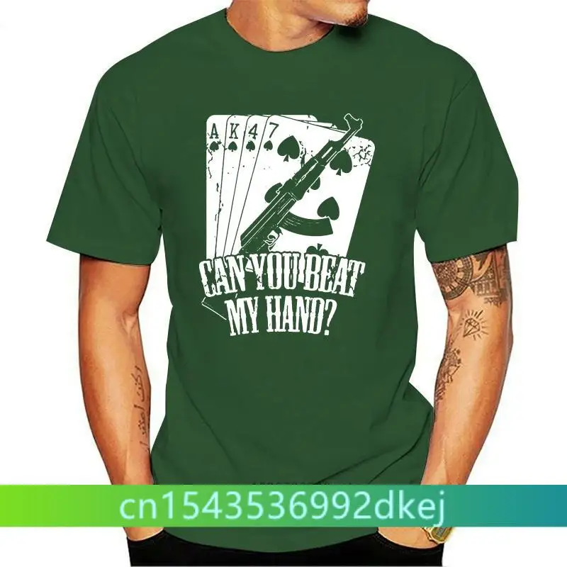 2019 Fashion Hot Sale AK-47 T-Shirt Kalashnikov Riffle Poker Hand Cards Game Texas AK47 Russian Gun Tee shirt
2019 Fashion Hot Sale AK-47 T-Shirt Kalashnikov Riffle Poker Hand Cards Game Texas AK47 Russian Gun Tee shirt