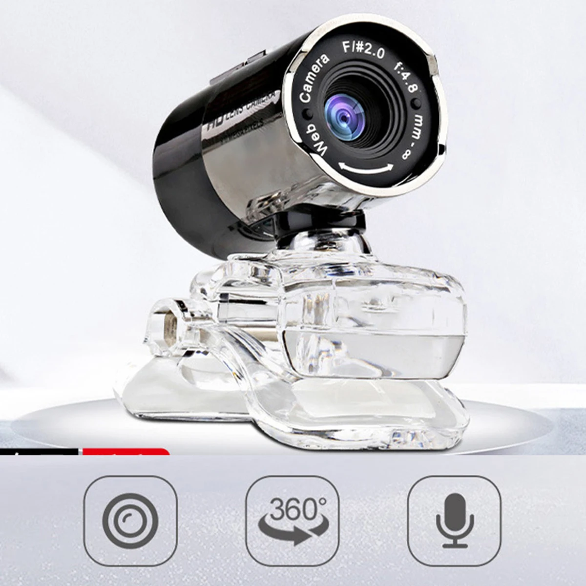 SOONHUA USB Web Camera Webcam 12MP With Microphone Webcams Driver-Free Web Camera For Desktop Laptop Computer Web Cameras 30FPS
SOONHUA USB Web Camera Webcam 12MP With Microphone Webcams Driver-Free Web Camera For Desktop Laptop Computer Web Cameras 30FPS
