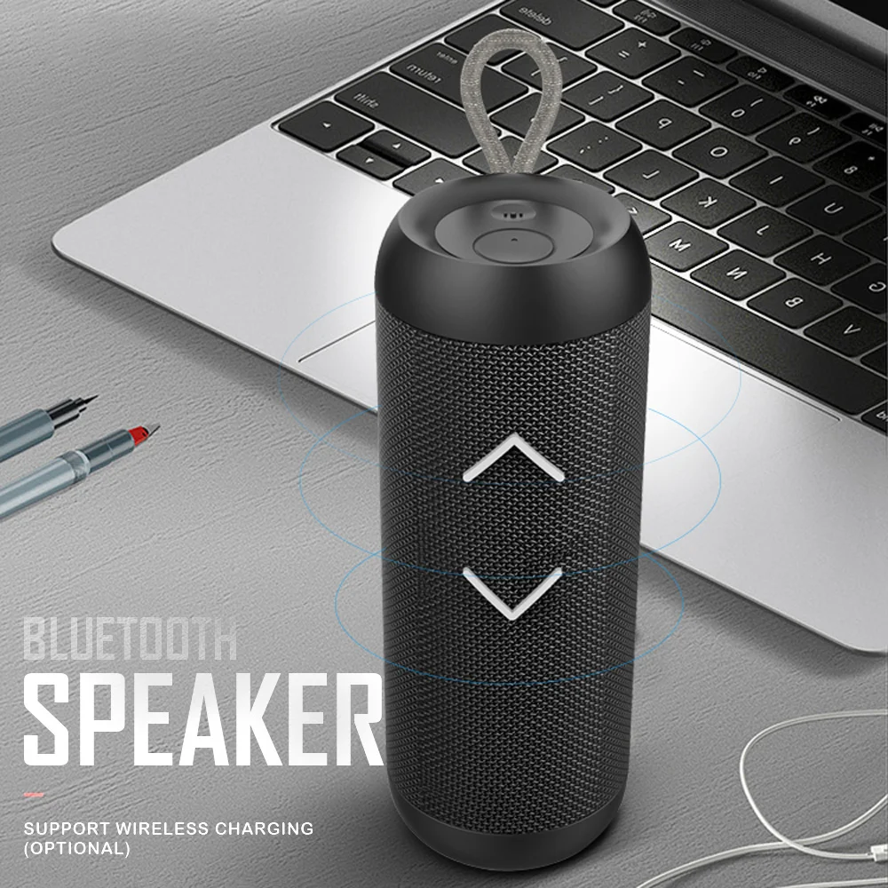 Wireless Charging Fabric Bluetooth Speaker portable Waterproof TWS Stereo Cylindrical Sound Box For Music FS
Wireless Charging Fabric Bluetooth Speaker portable Waterproof TWS Stereo Cylindrical Sound Box For Music FS
