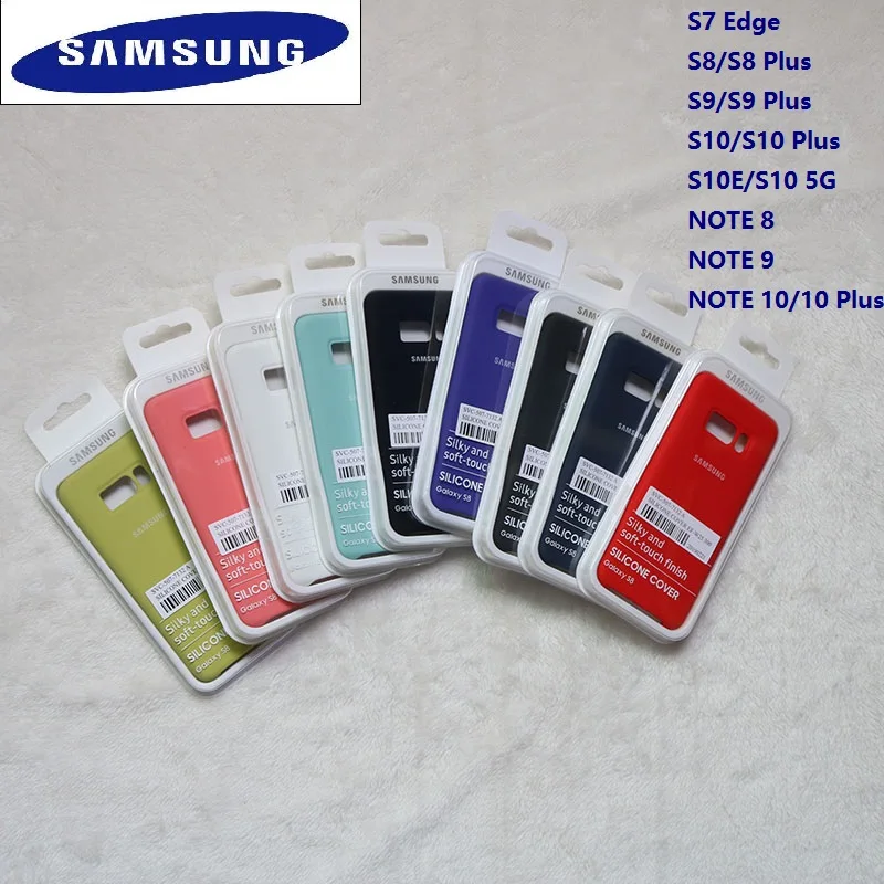 Samsung Note 10 Pro мягкий жидкий силиконовый чехол для Galaxy S10 S10E S8 S9 Plus S105G 8 9 S7 Edge с