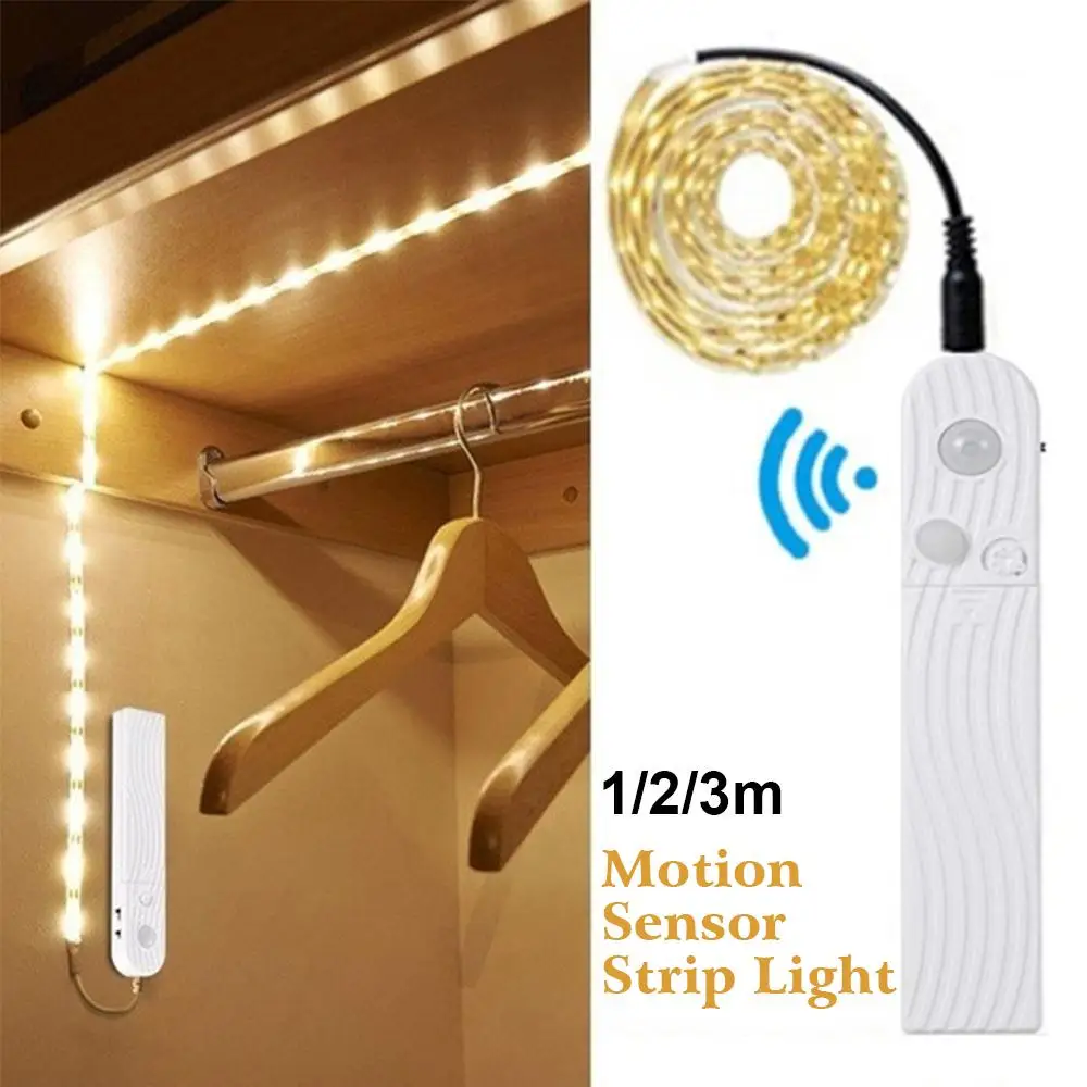 60LED/M Night Light Emergency Creative LED Strip Portable Flexiable Lamp Light Strip Induction Light Wardrobe Cupboard Closet
60LED/M Night Light Emergency Creative LED Strip Portable Flexiable Lamp Light Strip Induction Light Wardrobe Cupboard Closet
